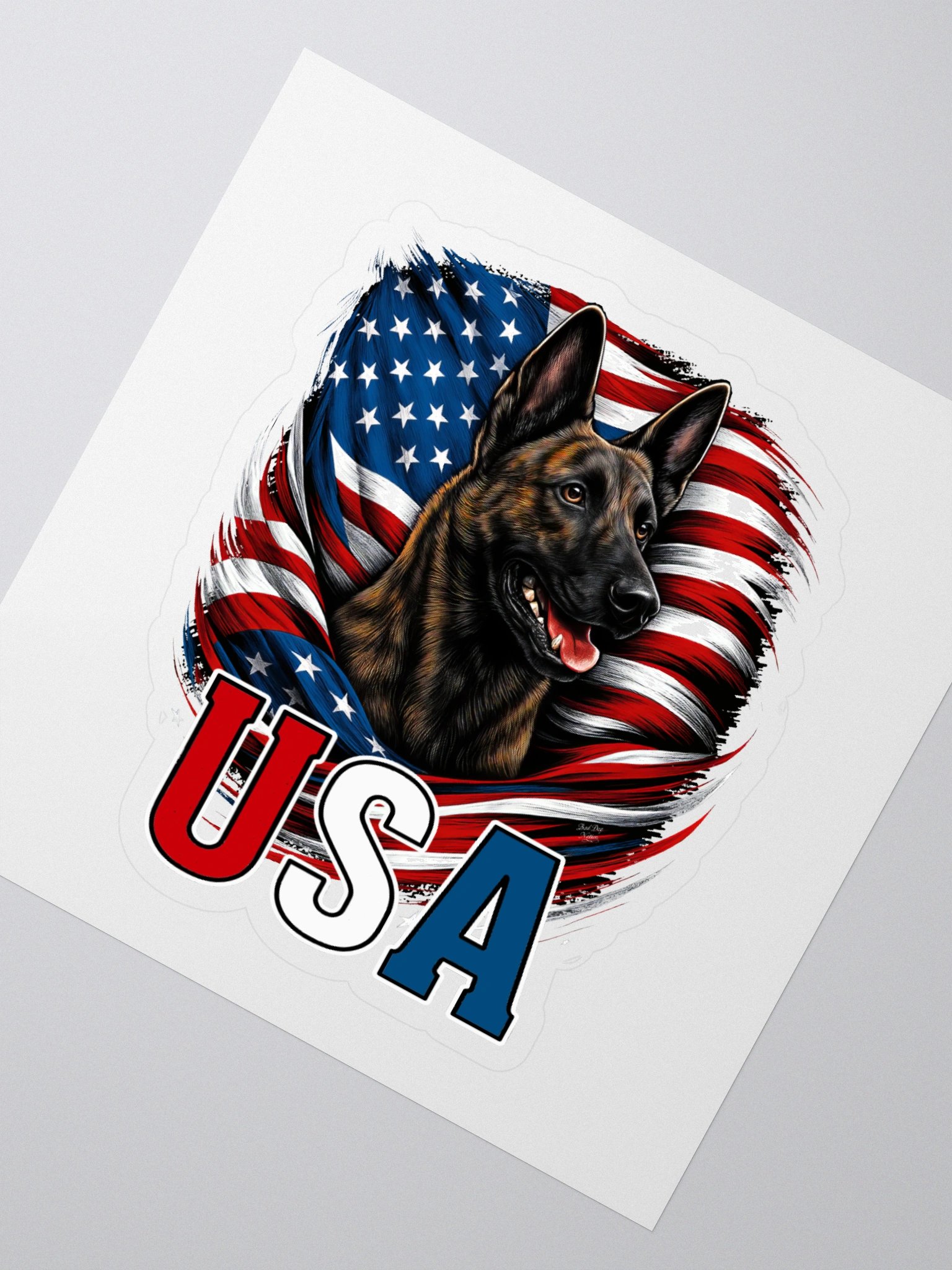 USA Dutch Shepherd Sticker product image (2)