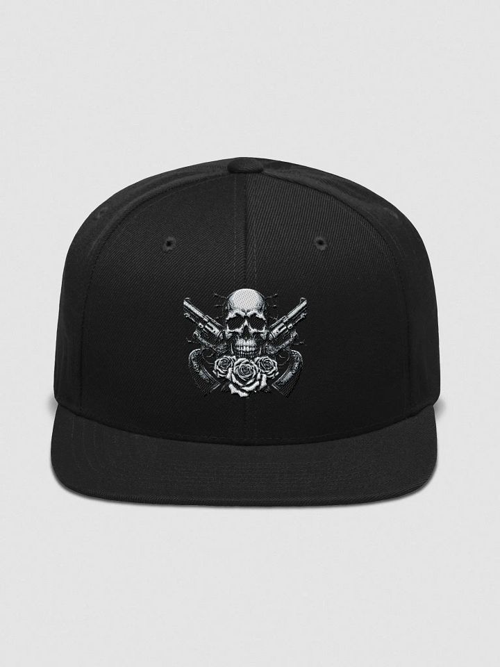 Rebel Skull Snapback Cap product image (7)