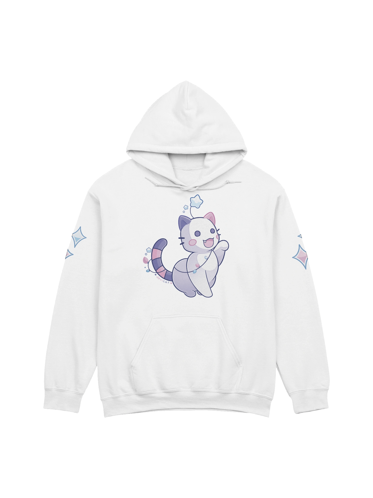 Hoodie • CandiCat Star Lights • 2024 product image (6)