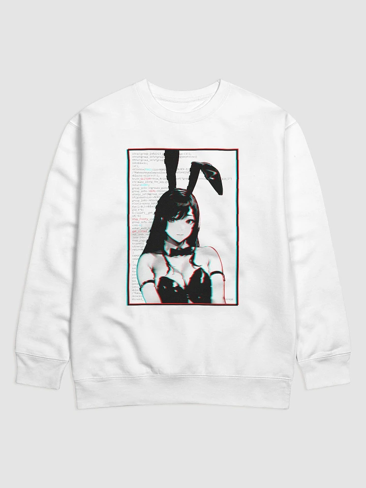 Panic Glitchy Bunny Girl Sweatshirt product image (1)