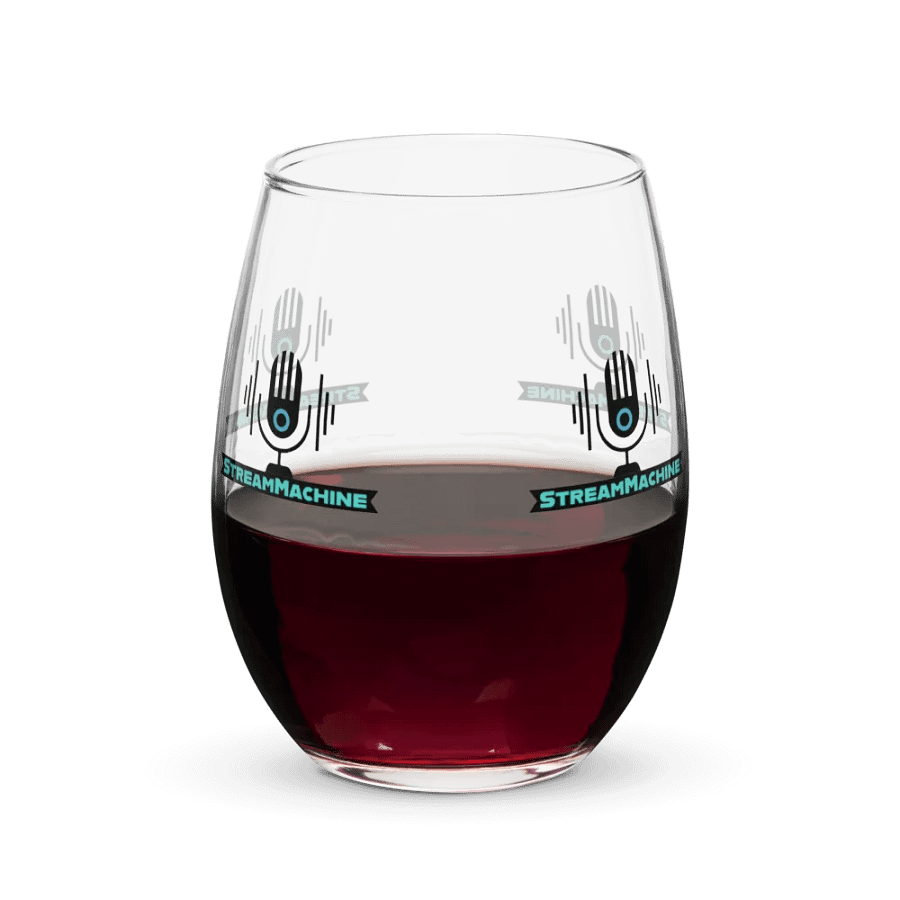 StreamMachine Wine Glass product image (8)