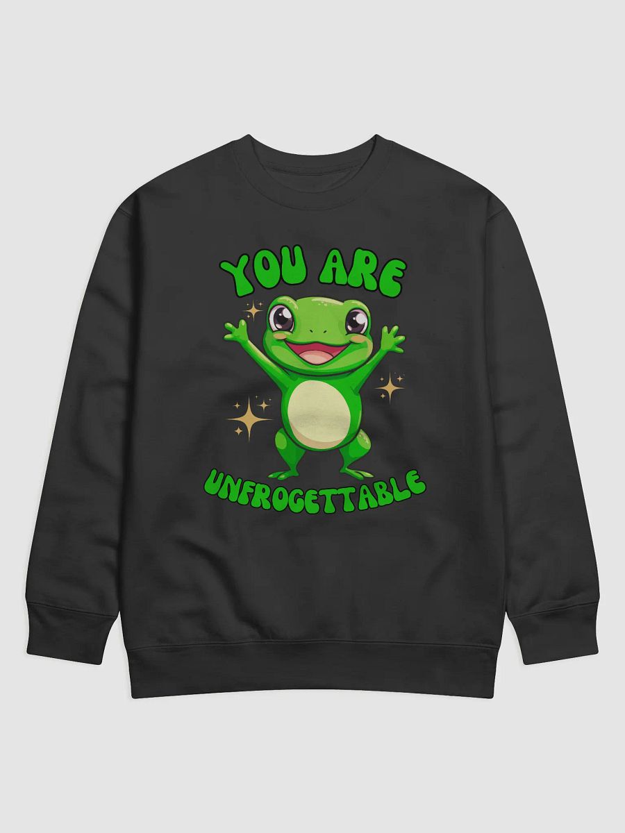 You Are Unfrogettable Cute Frog Sweatshirt product image (1)