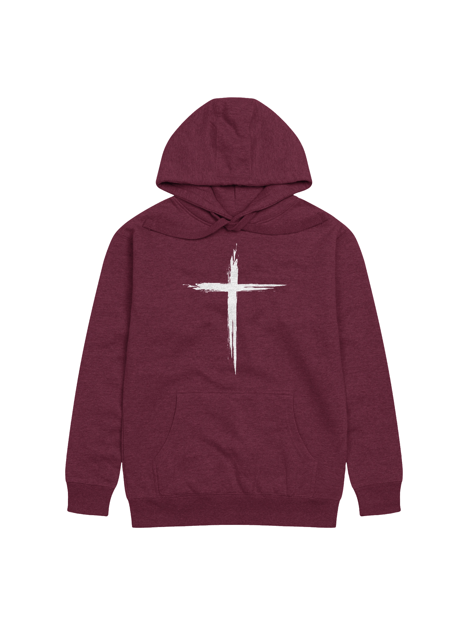 Basic White Cross Premium Hoodie product image (9)
