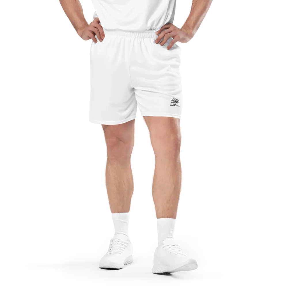 Recycled Unisex Mesh Shorts with Graphic Grove Logo - Eco-Friendly & Stylish product image (1)