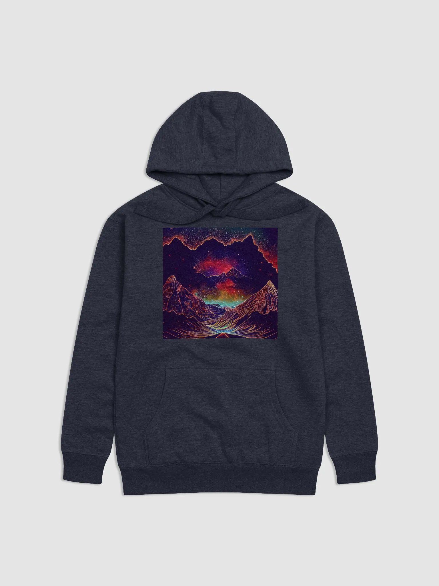 Lava nights Cozy Cotton Blend Unisex Hoodie product image (1)