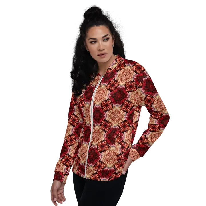 Rose Bouquet Bomber Jacket product image (2)