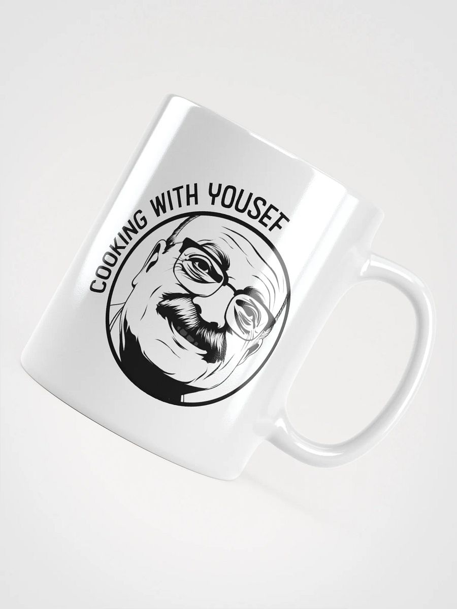 Cooking With Yousef Baba Mug V2 White product image (4)