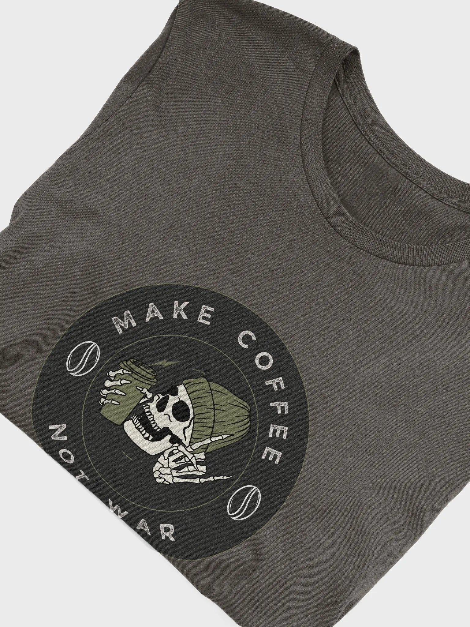 Skeleton Coffee Lover T-Shirt product image (47)