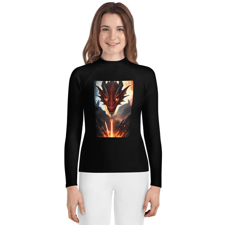 Dragon's Fury Youth Rash Guard product image (1)