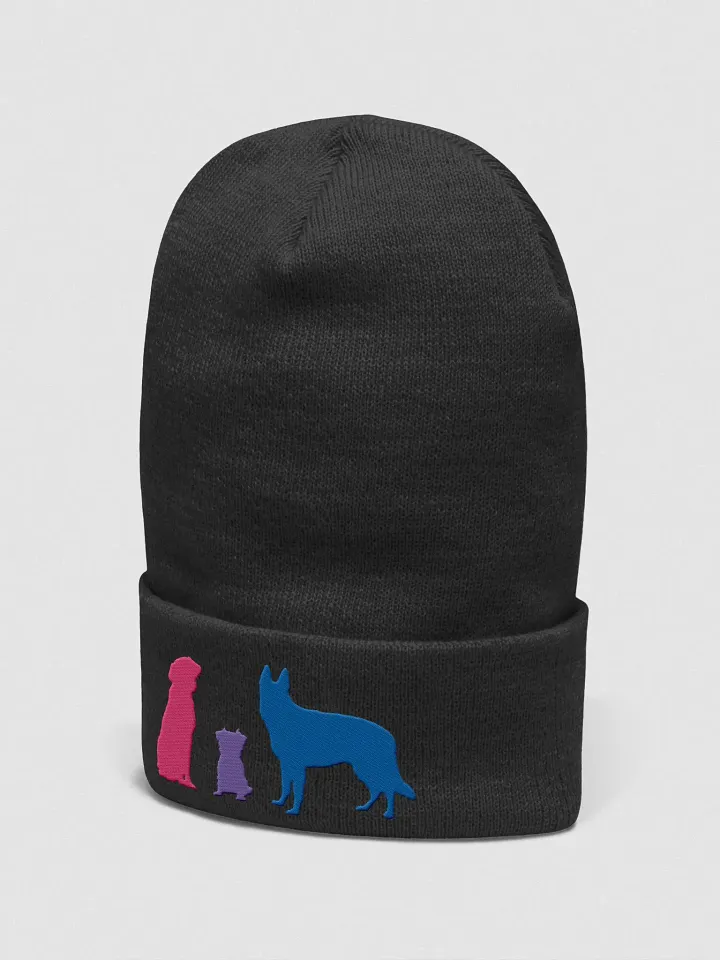 Bisexual Pride Dogs Beanie product image (11)