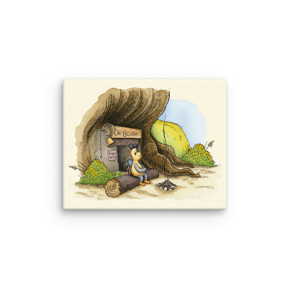 Storybook Glubee at Home Canvas Print product image (12)