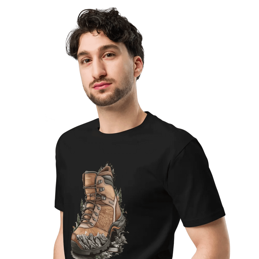 Trailblazer's Journey AS Colour Unisex Premium T-Shirt product image (4)