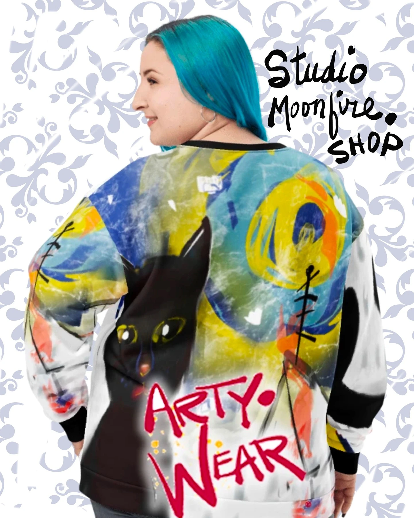 Fun apparel for quirky artists! StudioMoonfire.Shop