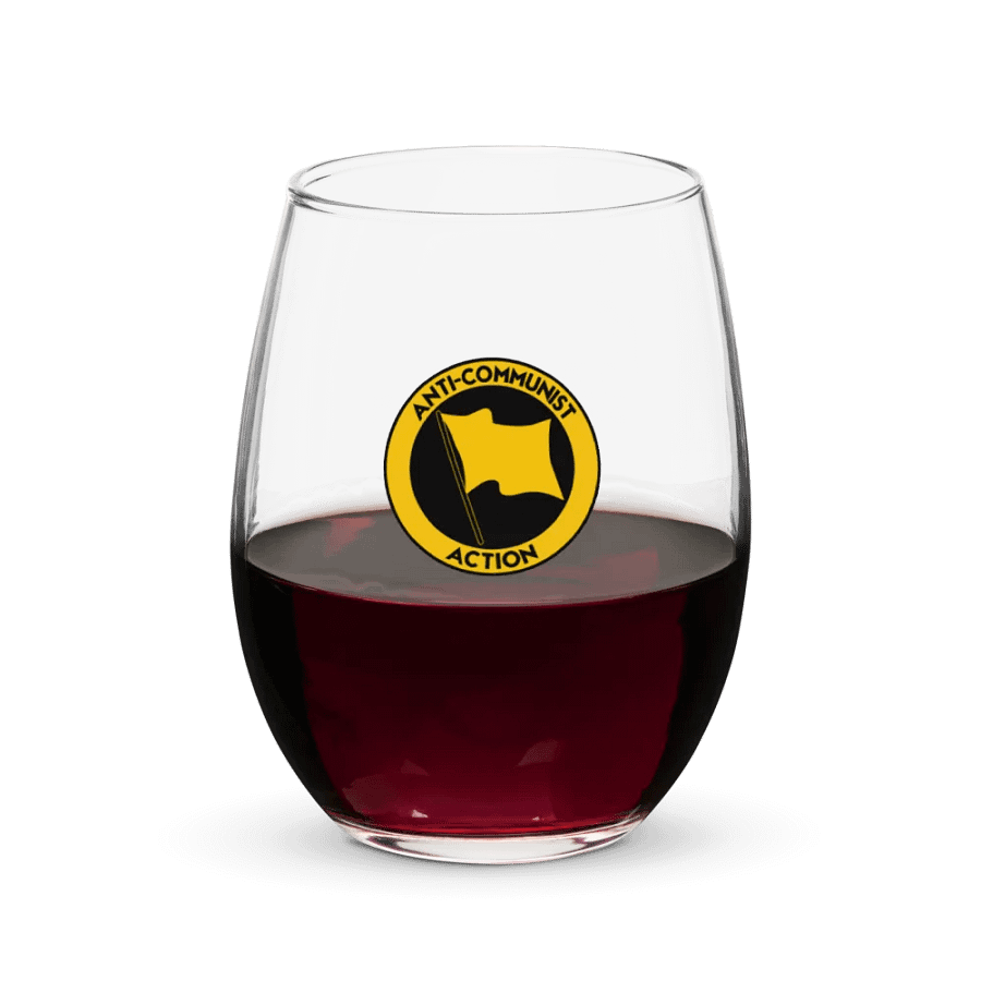 Anti-Communist Action Glass product image (5)
