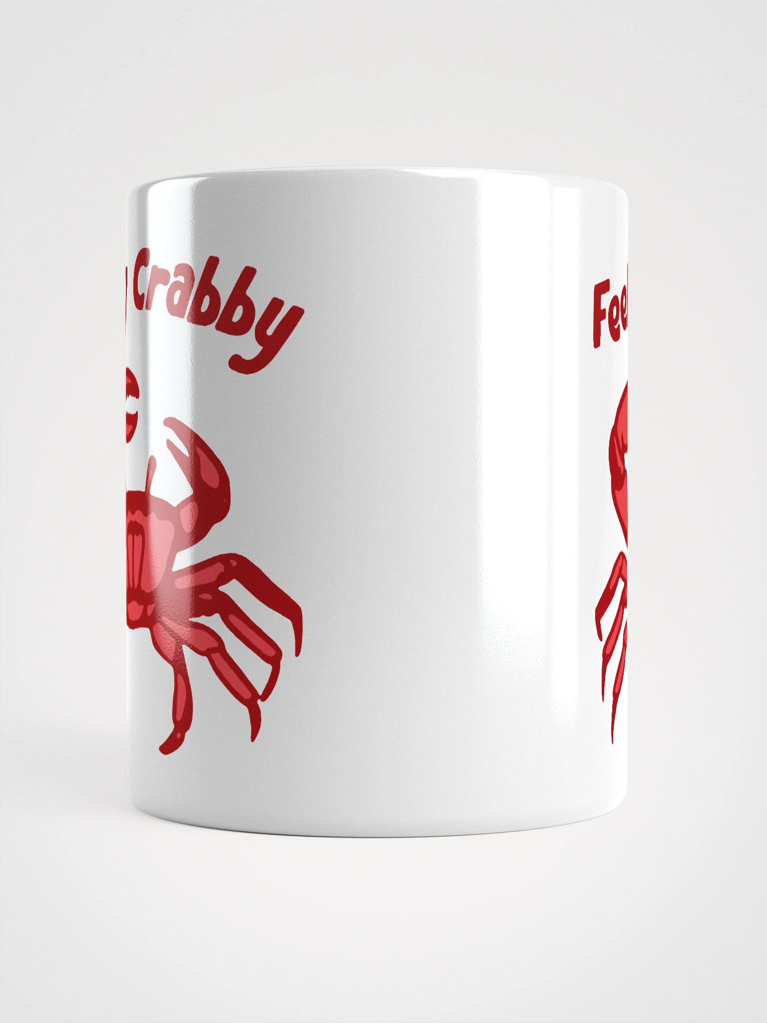 Feeling Crabby White Glossy Mug product image (6)