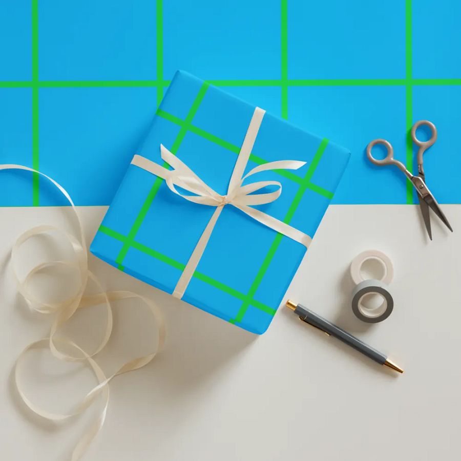 Color Block Bright Wrapping Paper product image (12)