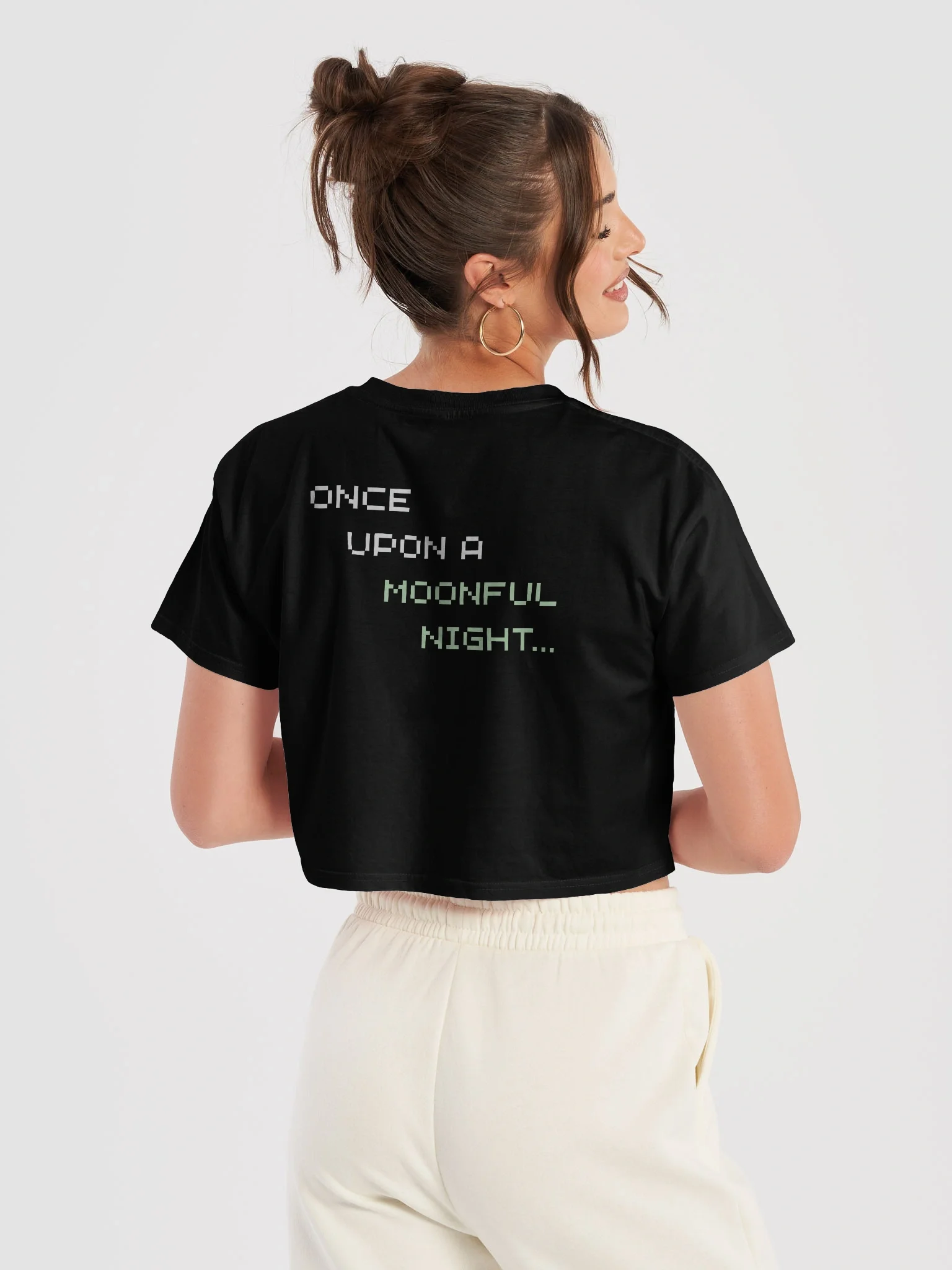 Dark Crop Top (8bit fantasy art) product image (6)