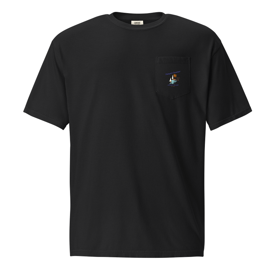 DAIQUIRI SUMMER SAILING POCKET TEE - BLACK product image (2)