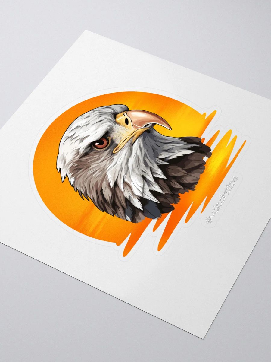 Sunset Eagle Kiss Cut Stickers product image (3)