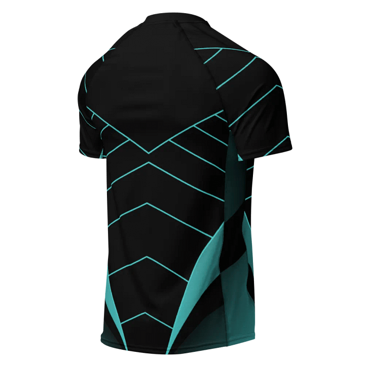 Futuristic Glow Men's Rash Guard product image (2)