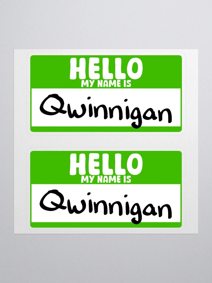 Qwinnigan Duo Pack Stickers product image (1)