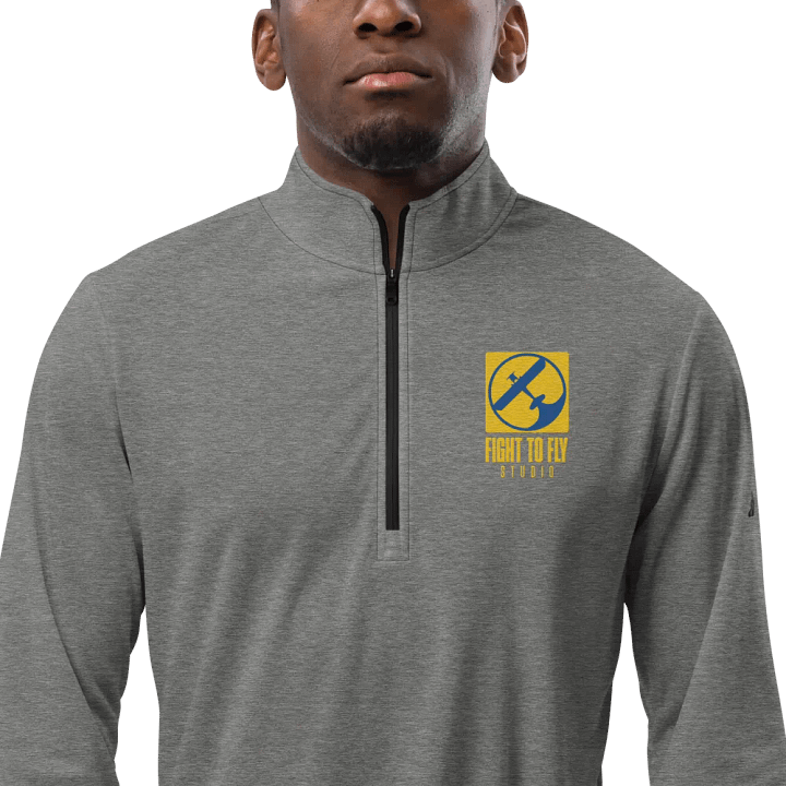 Fight to Fly Studio - Adidas Lightweight Quarter-Zip Pullover product image (1)