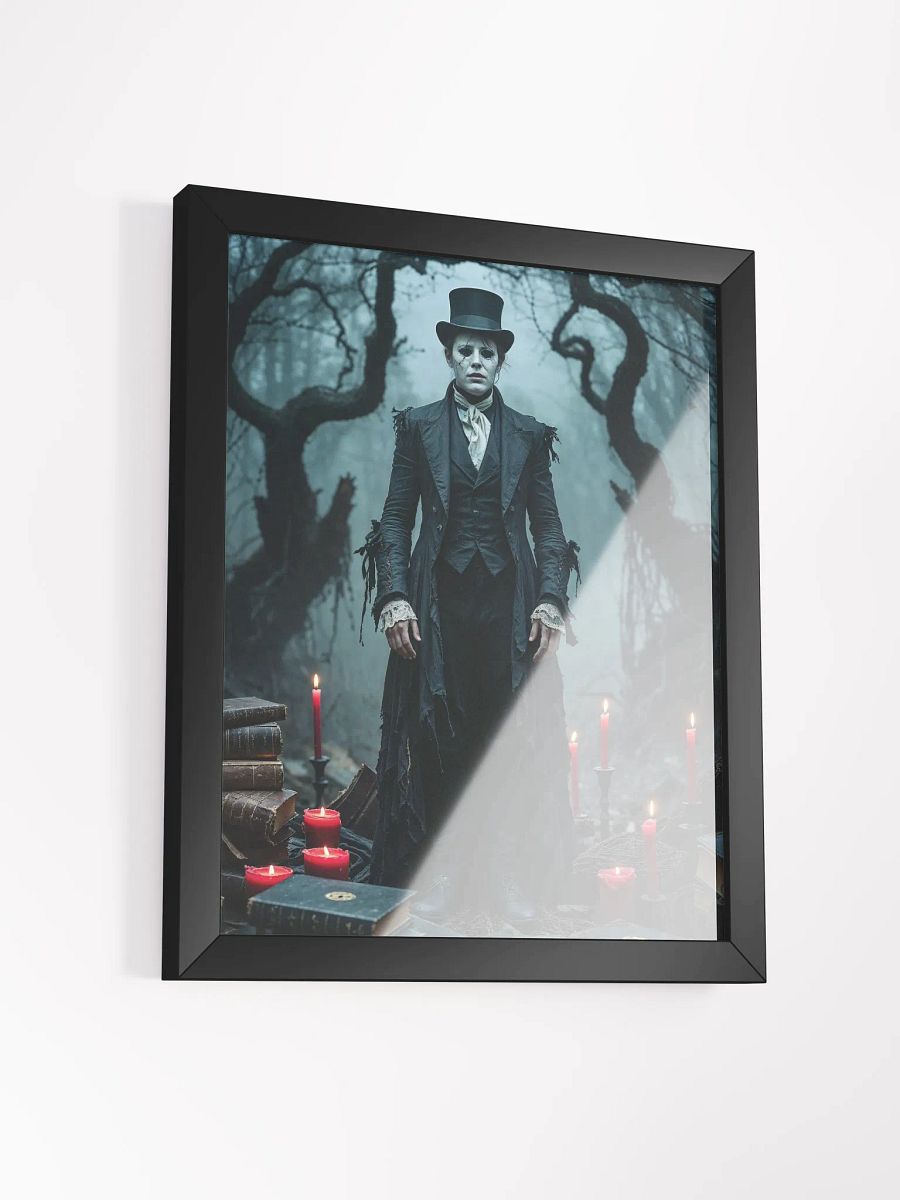 The Librarian of the Forgotten Grove Framed Print product image (18)