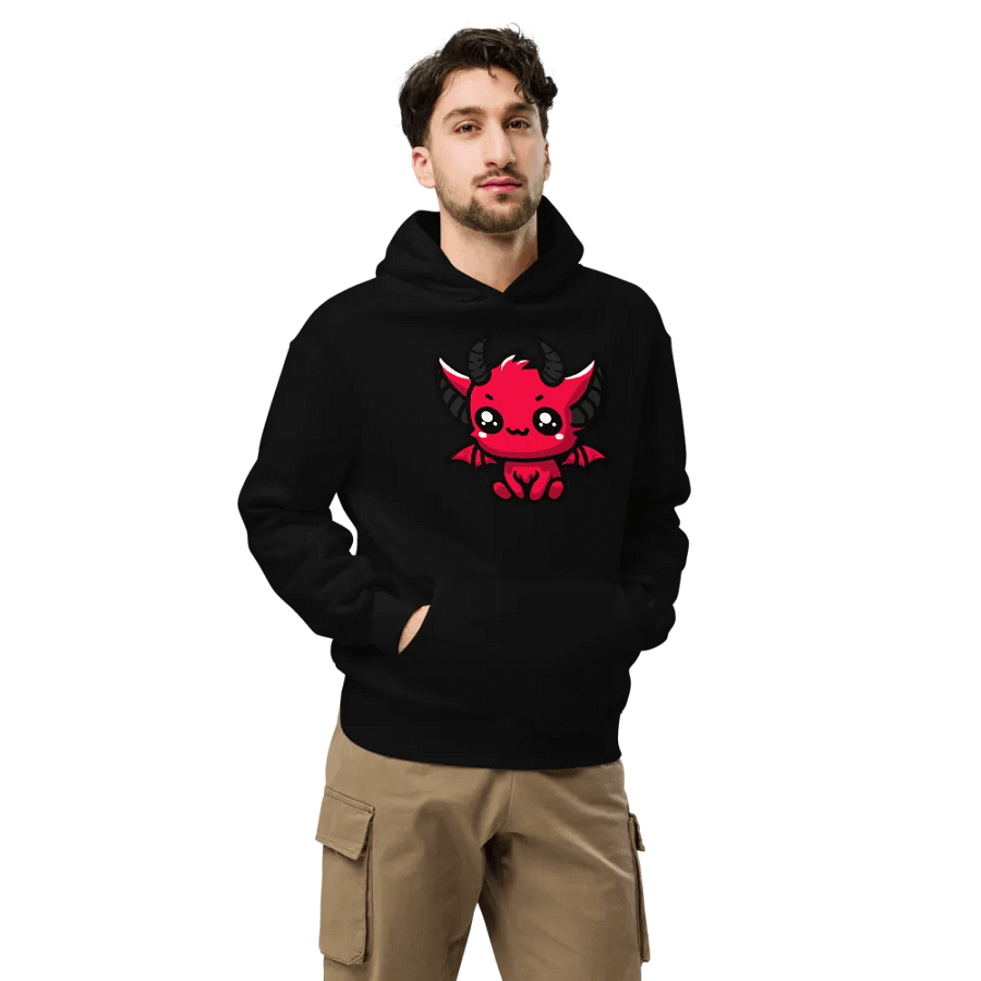 Adorable Demon Unisex Oversized Hoodie product image (7)
