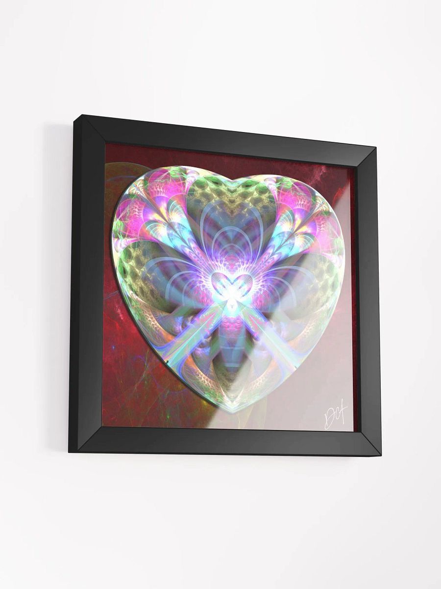 Bright Heart - Framed Matte Poster product image (3)