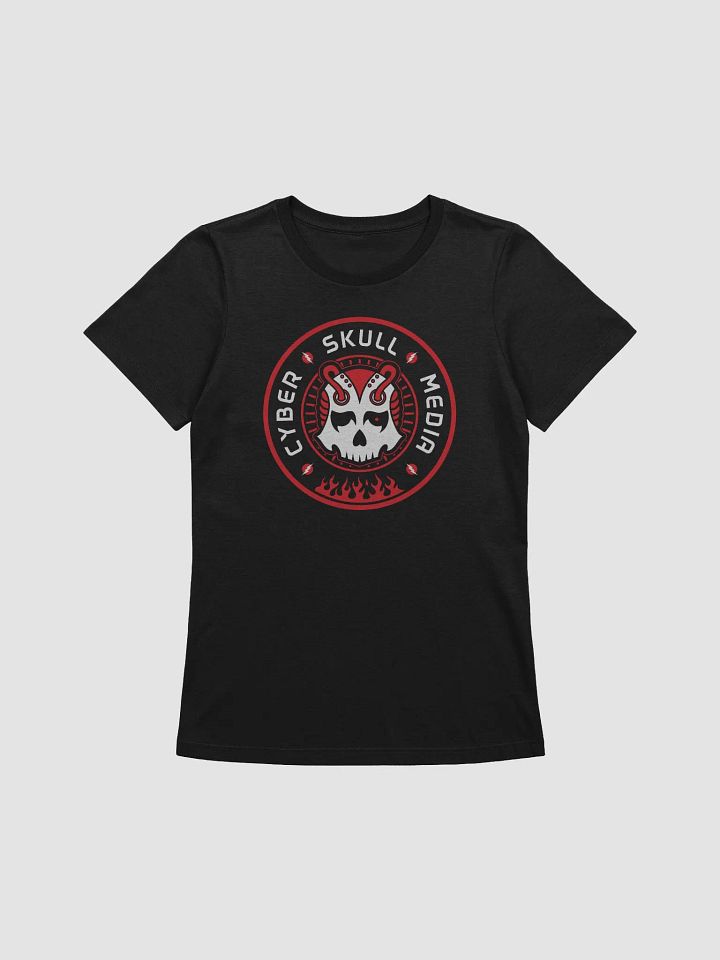Cyber Skull Media Logo Tee (Women's Fit) product image (1)