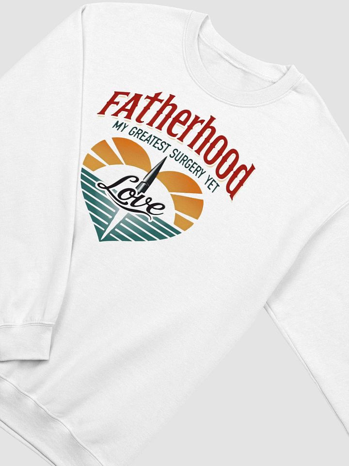 Fatherhood Love Crewneck Sweatshirt product image (14)