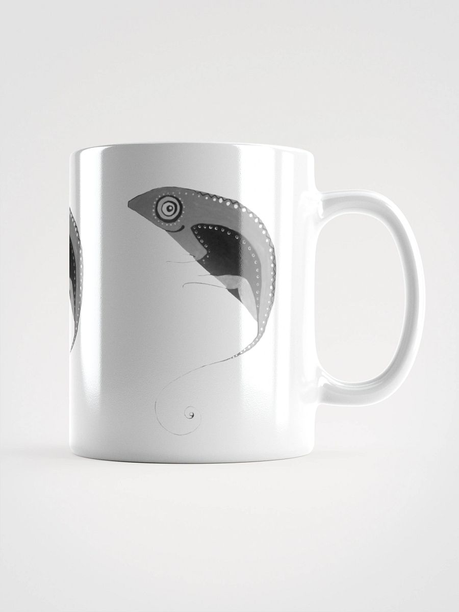 Mystic Lizard Trio - White Glossy Mug product image (3)
