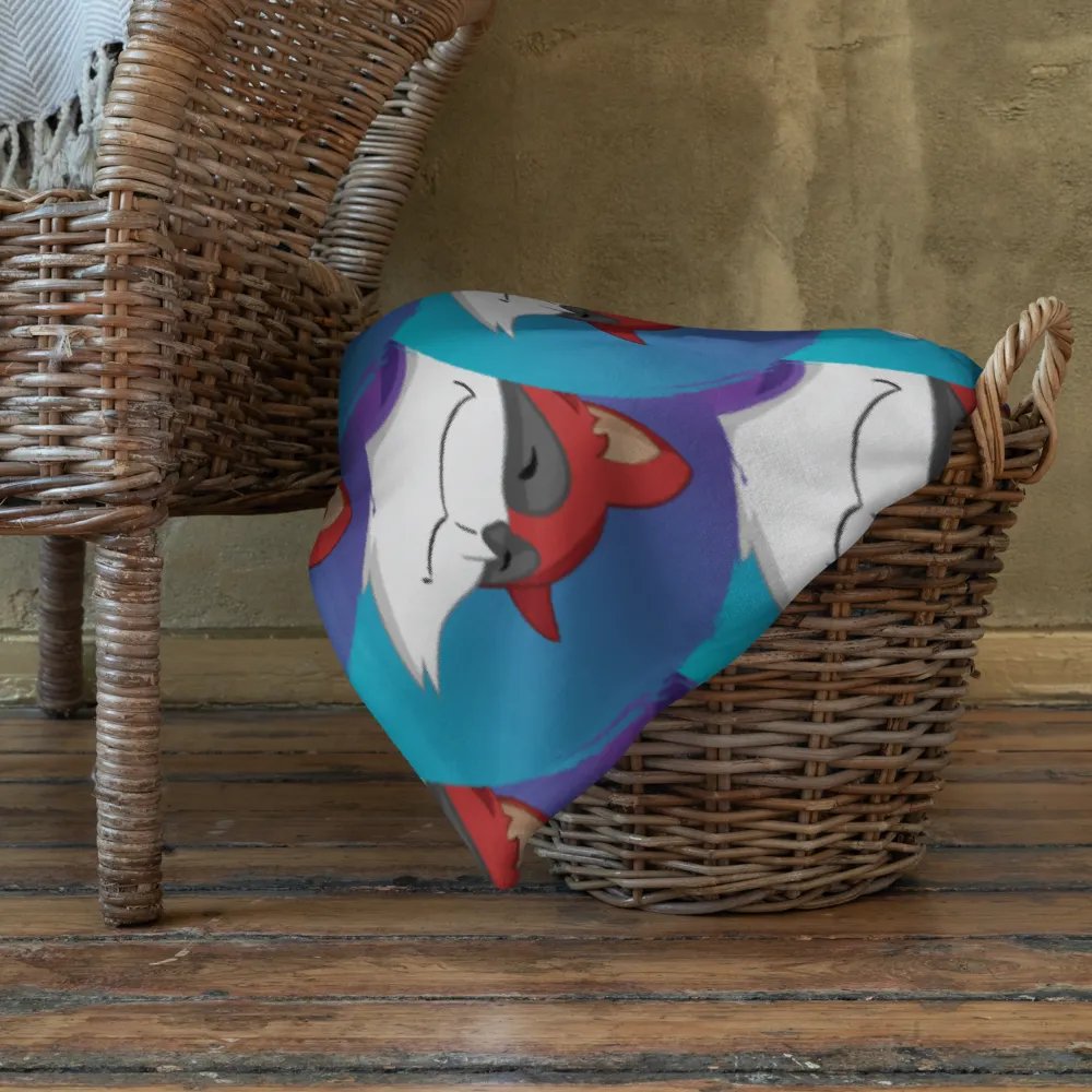 Red Trash Panda Love Blanket product image (22)