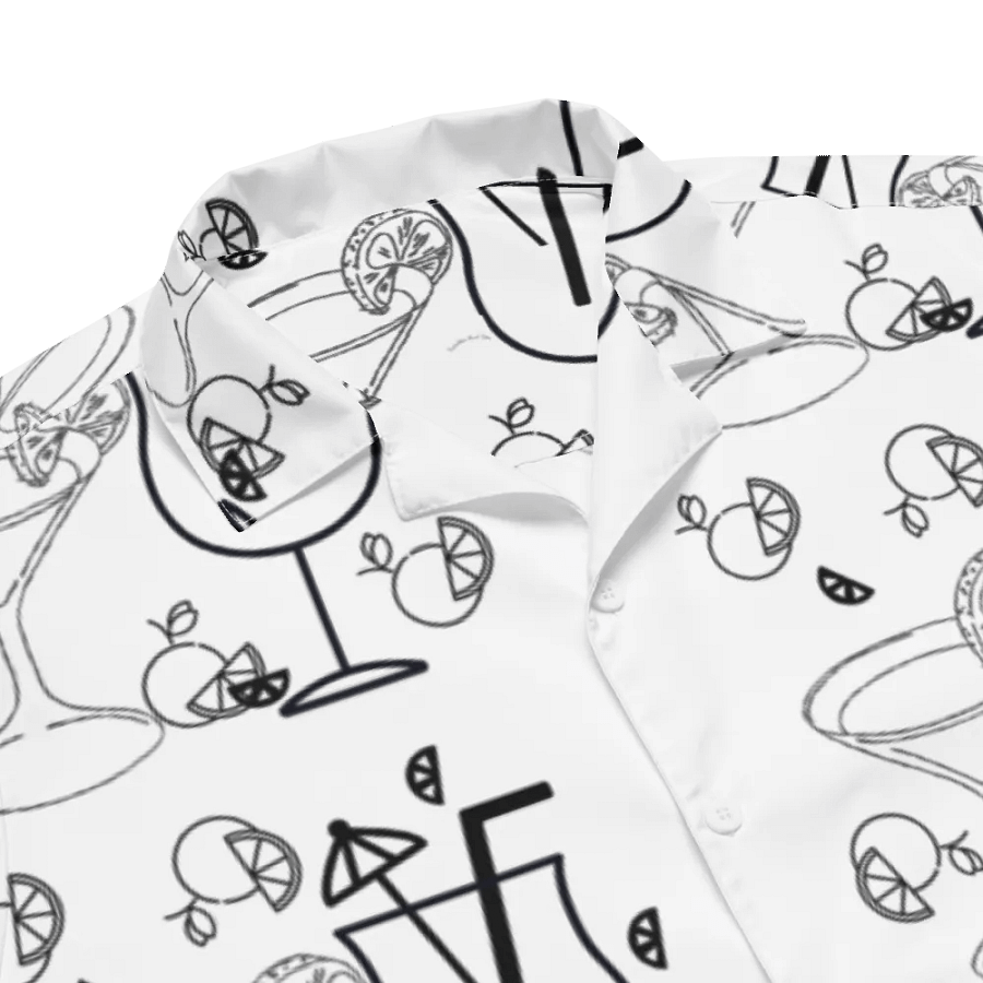 Hawaiian Style Shirt, Happy Hour, Button Up product image (2)