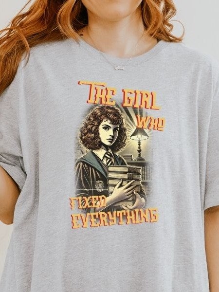 Hermione Funny Vintage Pulp Mystery Harry Potter Shirt product image (9)