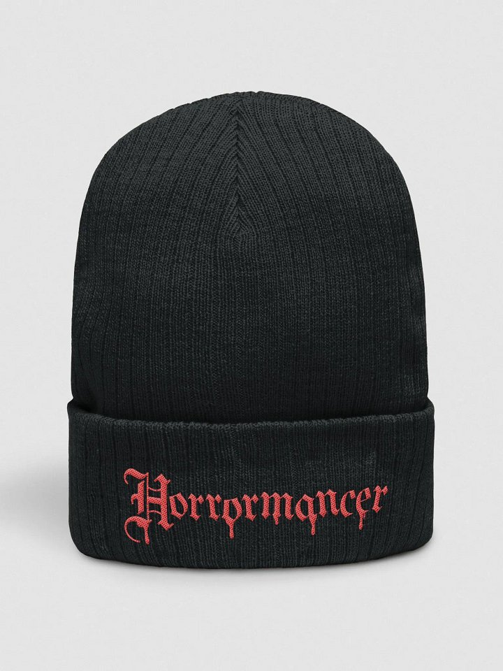 Horrormancer Embroidered Beanie product image (1)