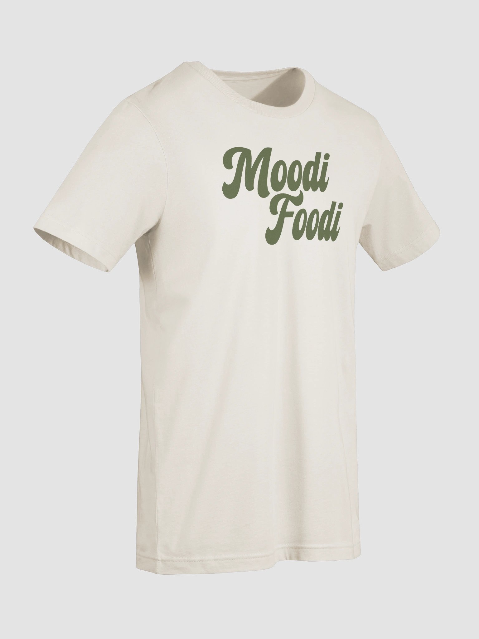Moodi Foodi Originals, Tee – Olive (Slim Fit) product image (2)