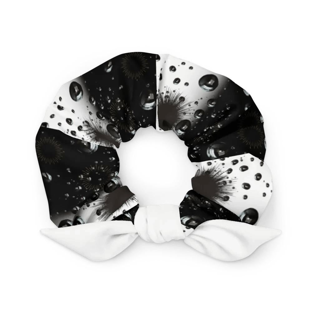 JoBeths' All-Over Print Scrunchie - White & Black product image (1)