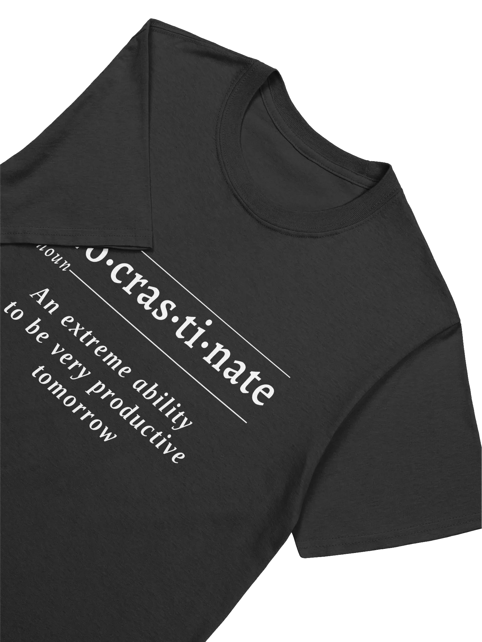 Procrastinate Def Unisex Tee v2 product image (2)