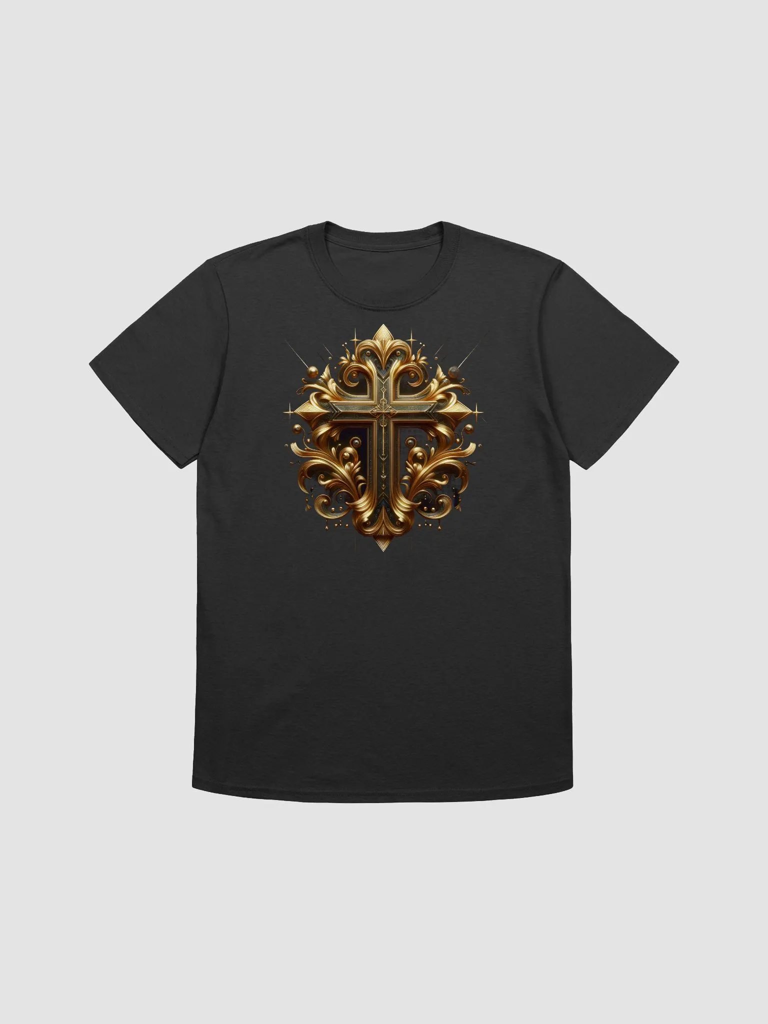 A Golden Cross - Unisex Softstyle T-Shirt #3 product image (1)