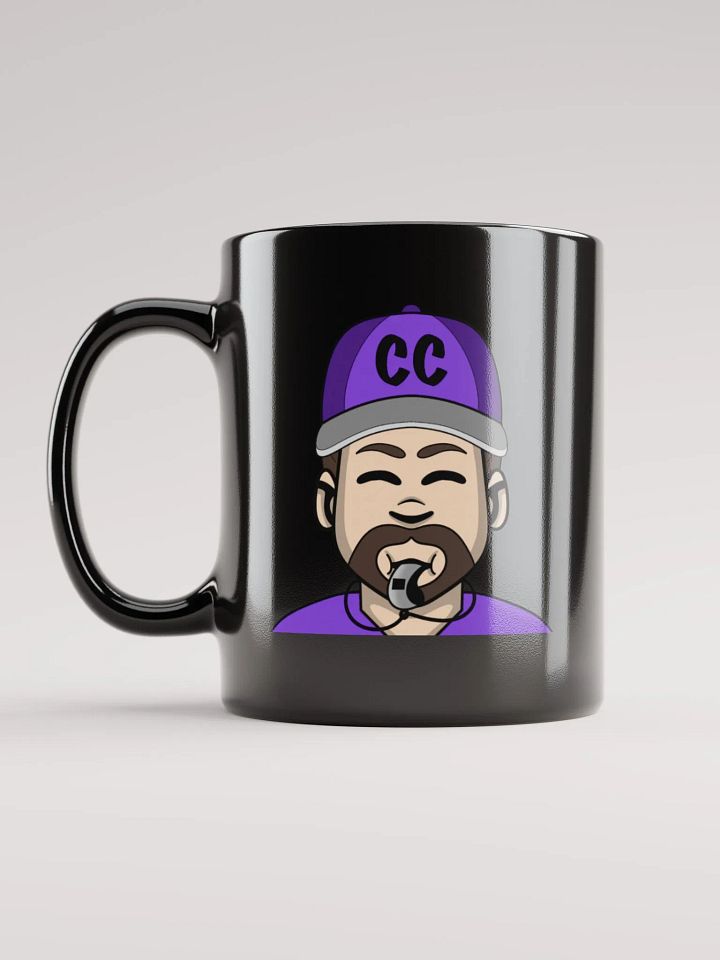 WHISTLE/COACH BLACK GLOSSY MUG product image (1)
