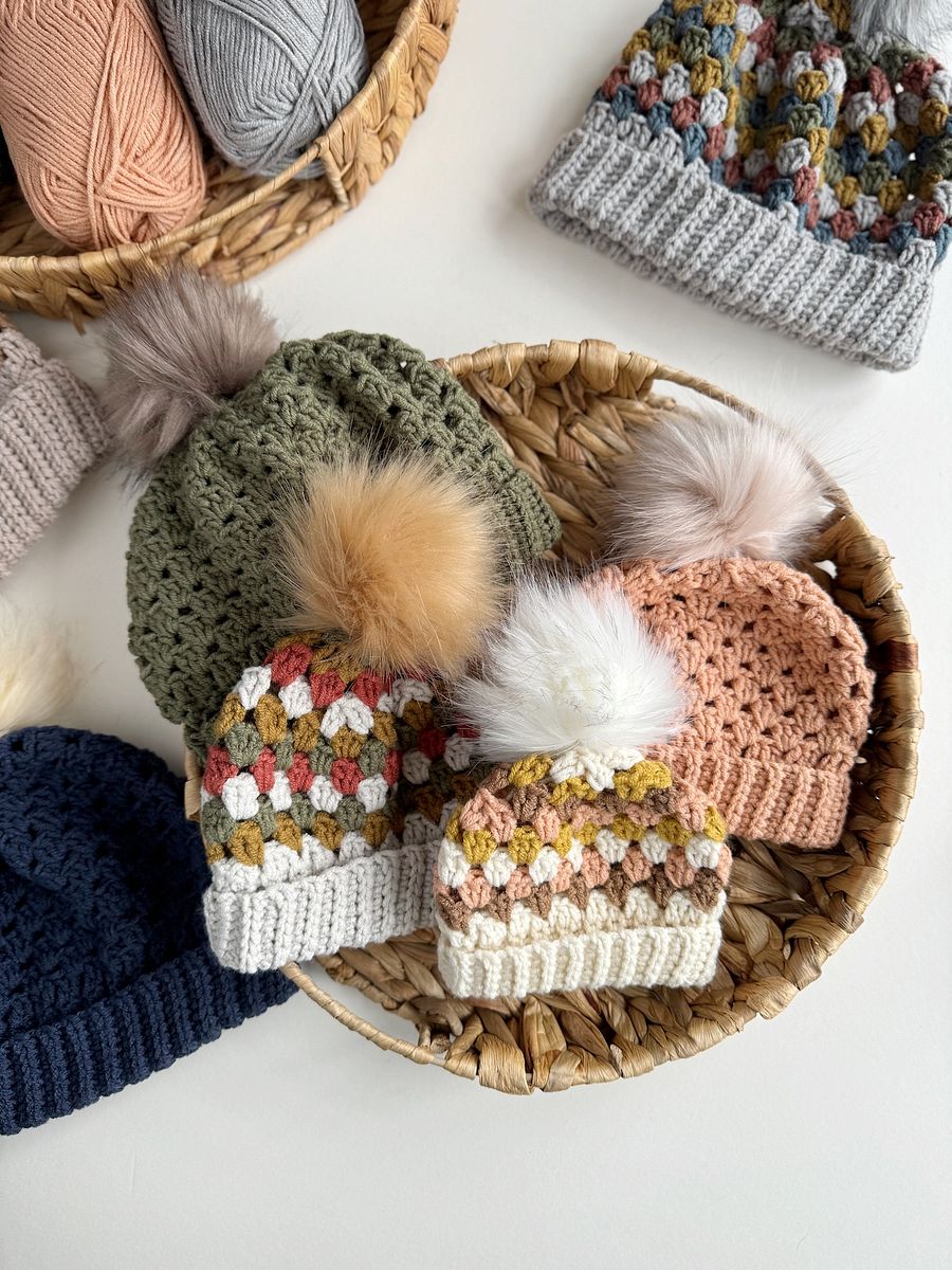 Granny Stitch Hat Child to Adult Sizes / PDF Pattern product image (7)