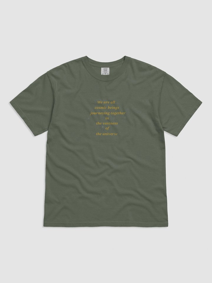 Cosmic Journey Yellow Tee product image (1)