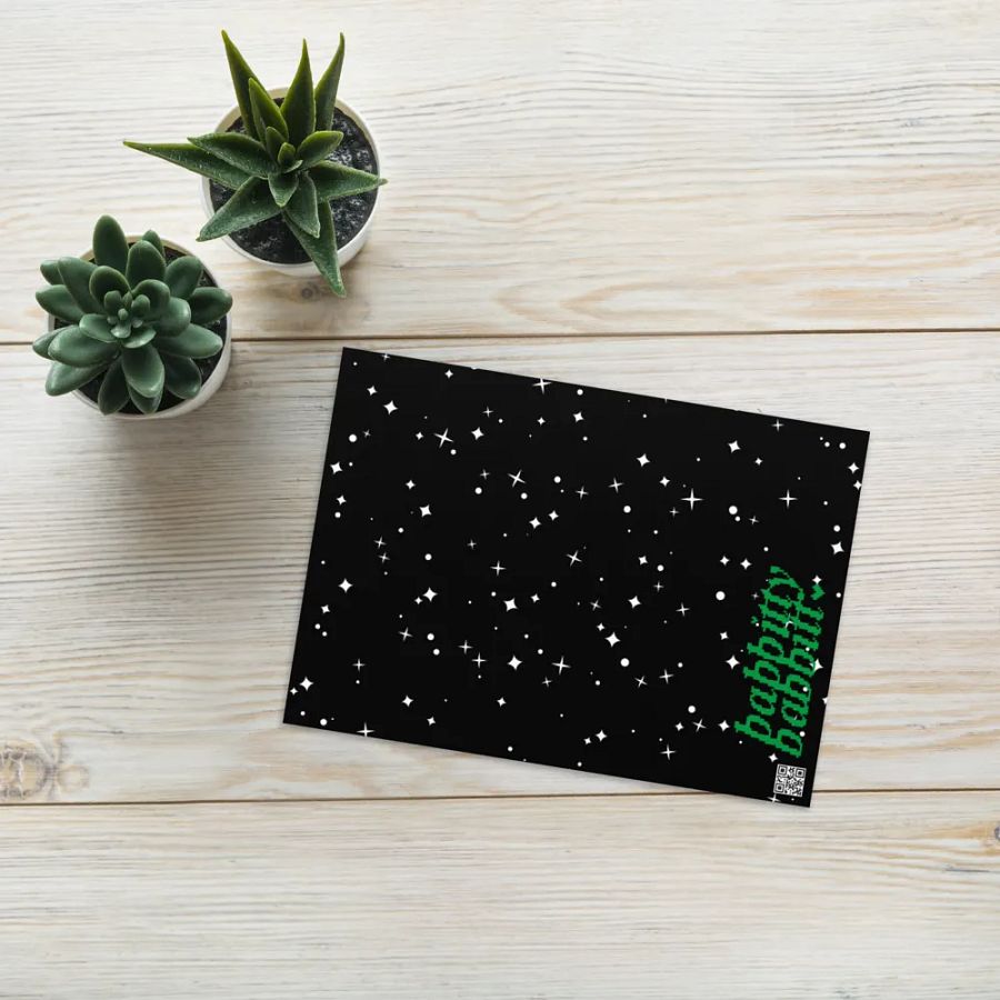Groovy Mum earth retro portrait greetings card product image (6)