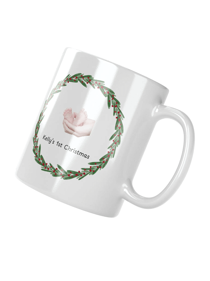 Babies (Kelly’s) 1st Christmas Customizable Coffee Mug product image (5)