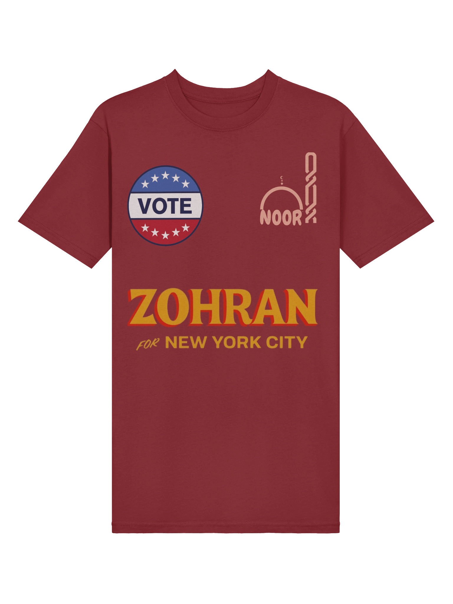 Noor Limited Edition Zohran for NYC Vote Tee product image (3)