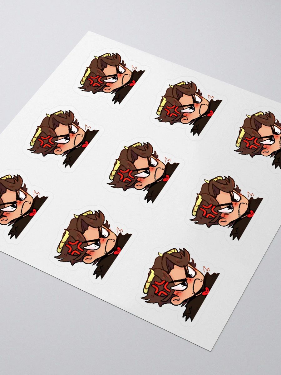 Nukeri Emote Sticker Set - 9x Angry product image (8)