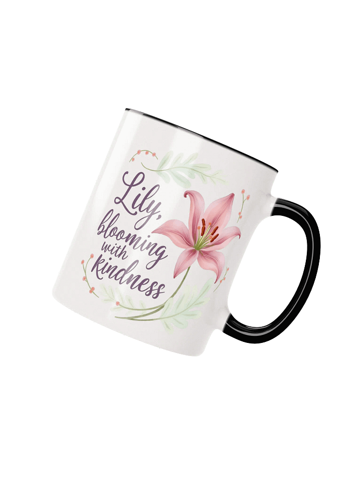 Lily Mug: Blooming with Kindness – A Personalized Gift That Inspires product image (2)