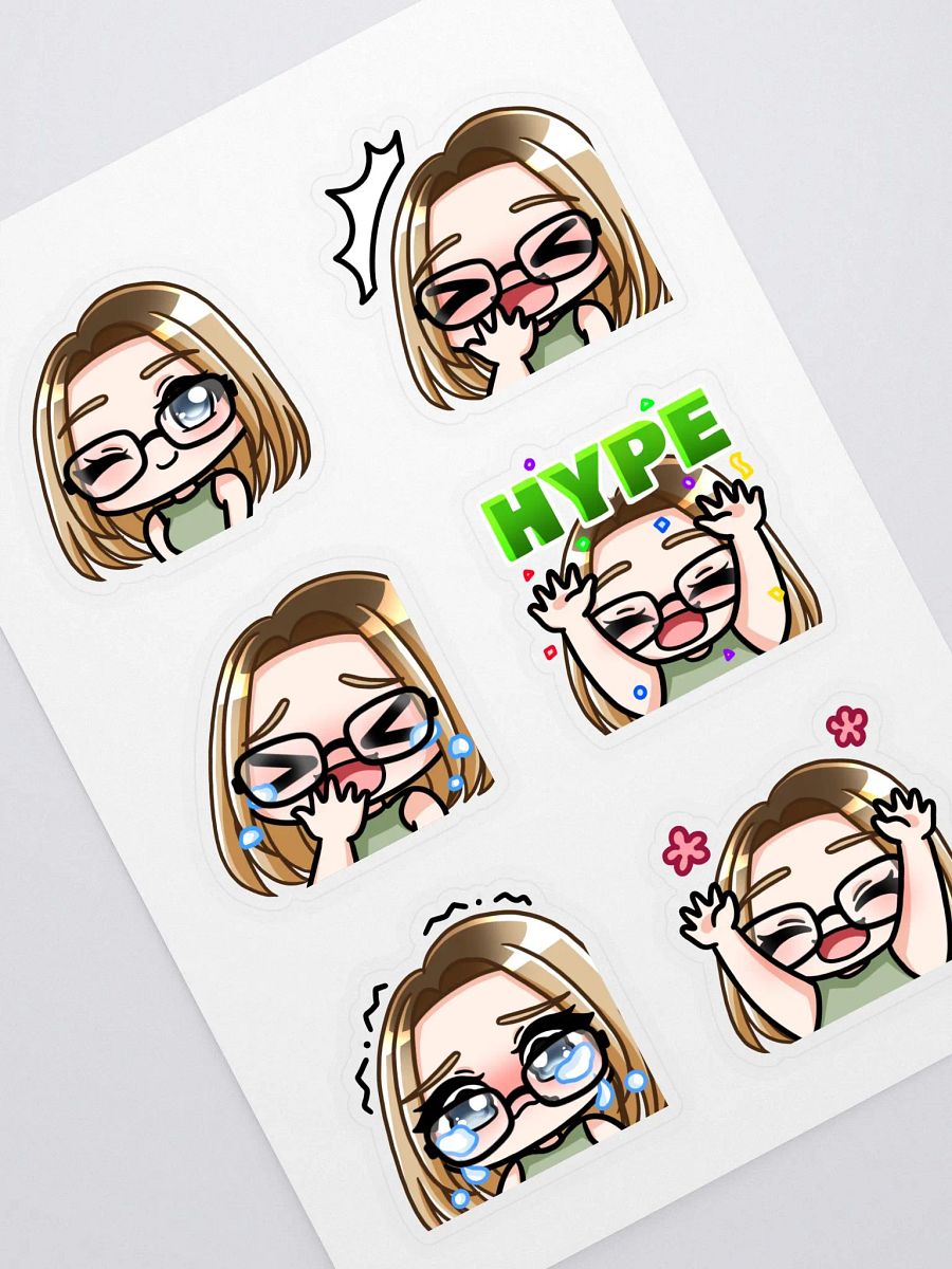 Emotions - Twitch Emote Sticker Sheets product image (1)