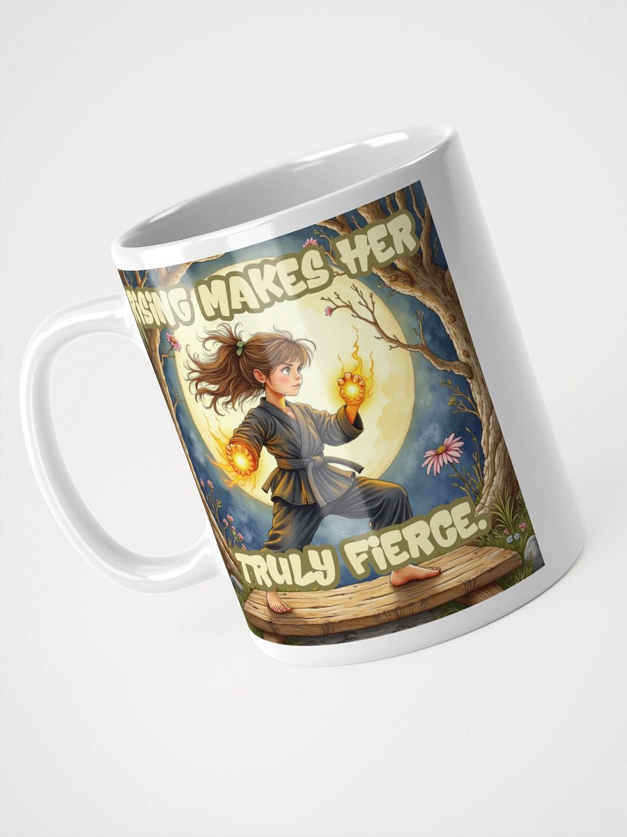 Rising Makes Her Truly Fierce – Empowered Martial Arts Girl Design product image (3)